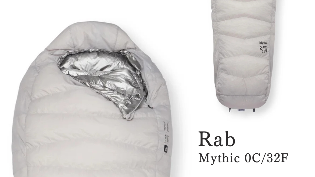 入荷案内】Rab | Mythic 0C / 32F | Eightdoor